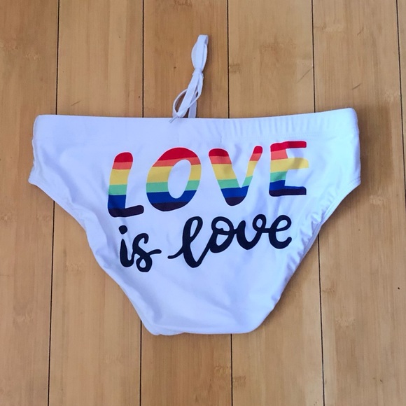 34-36” PRIDE SWIM BRIEF - Picture 6 of 8